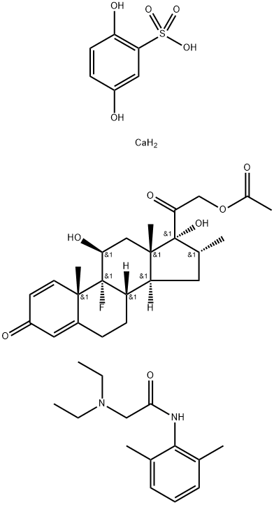 DOXIPROCT PLUS 化学構造式