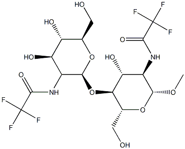 76418-42-3 1-O-methyl-di-N-trifluoroacetyl-beta-chitobioside