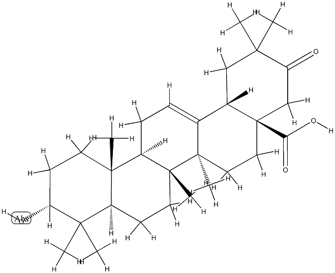 3α-Hydroxy-21-oxoolean-12-en-28-oic acid|
