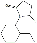 2-Pyrrolidinone,1-(2-ethylcyclohexyl)-5-methyl-(9CI) 结构式