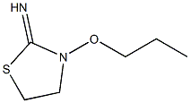 2-Thiazolidinimine,3-propoxy-(9CI),765243-68-3,结构式