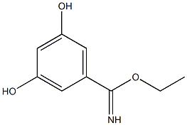 ethyl 3,5-dihydroxybenzoimidate Struktur