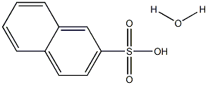 2-萘磺酸水合物, 76530-12-6, 结构式
