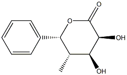 D-Lyxonic acid, 4-deoxy-4-methyl-5-C-phenyl-, delta-lactone, (5R)- (9CI) 结构式
