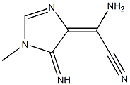 1H-Imidazole-4-acetonitrile,5-amino-alpha-imino-1-methyl-(9CI),765943-20-2,结构式