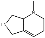 1H-Pyrrolo[3,4-b]pyridine,2,3,5,6,7,7a-hexahydro-1-methyl-(9CI) 结构式