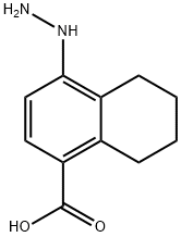 1-Naphthalenecarboxylicacid,4-hydrazino-5,6,7,8-tetrahydro-(9CI)|