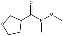 3-Furancarboxamide,tetrahydro-N-methoxy-N-methyl-(9CI)|3-Furancarboxamide,tetrahydro-N-methoxy-N-methyl-(9CI)