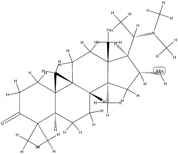 (20S)-16α-Hydroxy-4,4,14-trimethyl-20-(dimethylamino)-9β,19-cyclo-5α-pregnan-3-one|