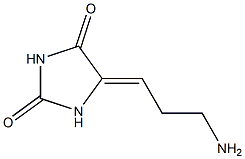 2,4-Imidazolidinedione,5-(3-aminopropylidene)-(9CI),767275-86-5,结构式