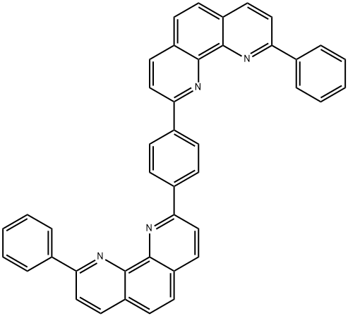 1,4-双[2-(9-苯基-1,10-菲罗啉) ]苯,767319-03-9,结构式