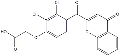 2-(2',3'-dichloro-4'-carboxymethyleneoxybenzoyl)chromone|