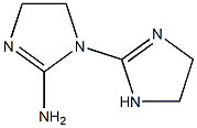 [1,2-Bi-1H-imidazol]-2-amine,4,4,5,5-tetrahydro-(9CI) 结构式