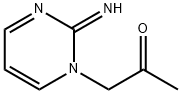 2-Propanone,1-(2-imino-1(2H)-pyrimidinyl)-(9CI) Structure