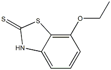2(3H)-Benzothiazolethione,7-ethoxy-(9CI) Structure