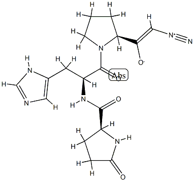 thyrotropin releasing hormone diazomethyl ketone 结构式