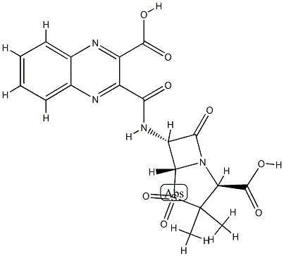 quinacillin sulfone Structure