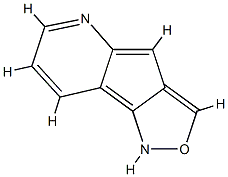 1H-Isoxazolo[3,4:3,4]cyclopenta[1,2-b]pyridine(9CI) 结构式