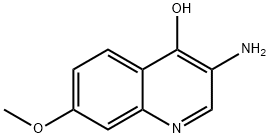 4-Quinolinol,3-amino-7-methoxy-(9CI) Struktur