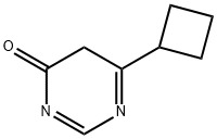 4(5H)-Pyrimidinone,6-cyclobutyl-(9CI) 结构式