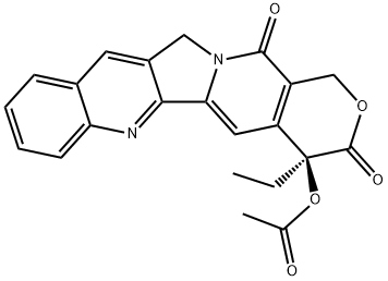 O-acetylcamptothecin Structure