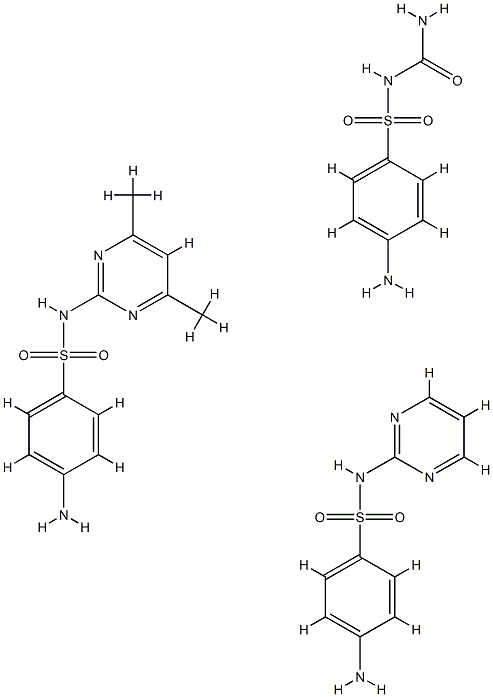 trisulfamid,76902-28-8,结构式