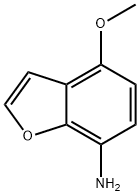 7-Benzofuranamine,4-methoxy-(9CI) Struktur