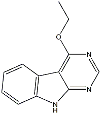 1H-Pyrimido[4,5-b]indole,4-ethoxy-(9CI) Struktur