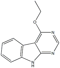 1H-Pyrimido[4,5-b]indole,4-ethoxy-(9CI) Structure