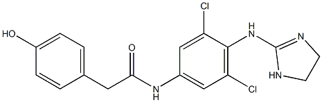 hydroxyphenacetyl aminoclonidine|