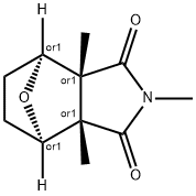 cantharidin methylimide 化学構造式