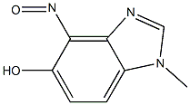 1H-Benzimidazol-5-ol,1-methyl-4-nitroso-(9CI),76971-09-0,结构式