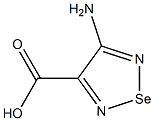 1,2,5-Selenadiazole-3-carboxylicacid,4-amino-(8CI,9CI) 化学構造式