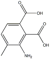 1,2-Benzenedicarboxylicacid,3-amino-4-methyl-(9CI) Structure