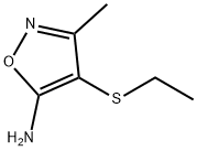 5-Isoxazolamine,4-(ethylthio)-3-methyl-(9CI) Structure