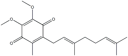 Ubiquinone Q2 Structure