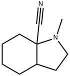 7aH-Indole-7a-carbonitrile,octahydro-1-methyl-(9CI) 结构式