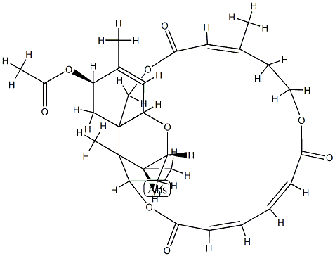 Verrucarin L acetate 结构式