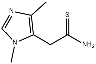 1H-Imidazole-5-ethanethioamide,1,4-dimethyl-(9CI) Struktur