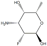 alpha-L-Talopyranose, 3-amino-2,3,6-trideoxy-2-fluoro- (9CI)|