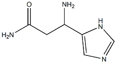 1H-Imidazole-4-propanamide,beta-amino-(9CI) 化学構造式