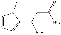 1H-Imidazole-5-propanamide,beta-amino-1-methyl-(9CI),771523-71-8,结构式