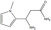 1H-Pyrrole-2-propanamide,beta-amino-1-methyl-(9CI) Structure