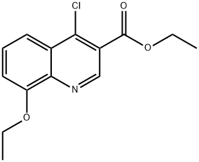 ethyl 4-chloro-8-ethoxyquinoline-3-carboxylate Structure