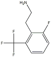 2-(2-fluoro-6-(trifluoromethyl)phenyl)ethanamine Struktur