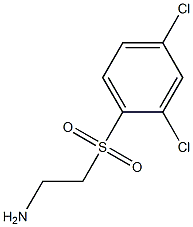 2-(2,4-dichlorophenylsulfonyl)ethanamine 化学構造式