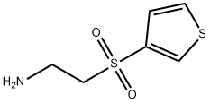 2-(thiophen-3-ylsulfonyl)ethanamine,771580-76-8,结构式