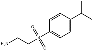 2-(4-isopropylphenylsulfonyl)ethanamine Structure