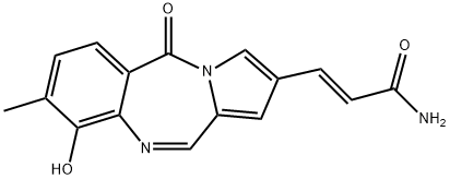 1,11a-didehydroanhydroanthramycin Struktur
