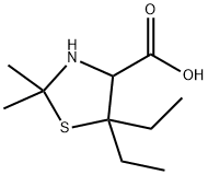 4-Thiazolidinecarboxylicacid,5,5-diethyl-2,2-dimethyl-(9CI)|